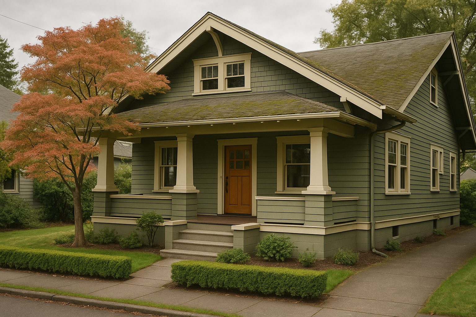 2BR rental in Portland — Hawthorne Bungalow — 2BR with covered porch